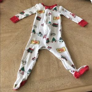The Beaufort Bonnet Company Size 12/18m footed pjs